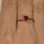 0.62ct. Rare Tanzanian Rhodolite #RD1024
