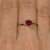 0.84ct. Rare Tanzanian Rhodolite #RD1020