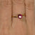 1.01ct. Rare Tanzanian Rhodolite #RD1012