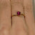 0.69ct. Rare Tanzanian Rhodolite #RD1025
